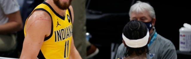 乐鱼体育-小萨带伤作战砍三双 双核驱动助步行者坐稳前三